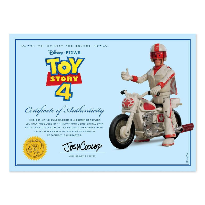 Toy Story Signature Collection Duke Caboom Stunt Set with Jump & Wheelie Action
