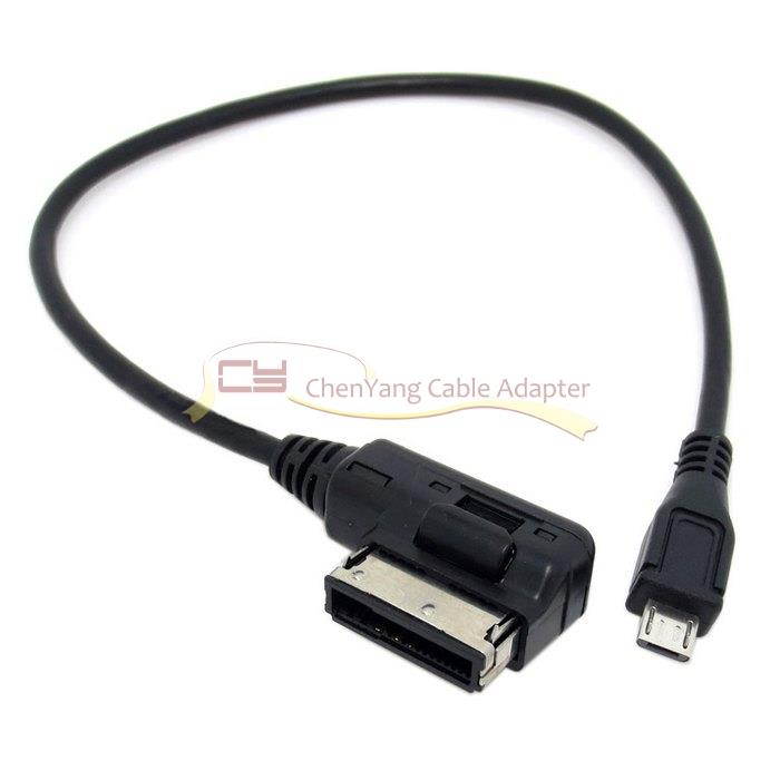 Media In AMI MDI Micro USB Charge Adapter Cable For Car VW AUDI 2014 A4 A6 Q5