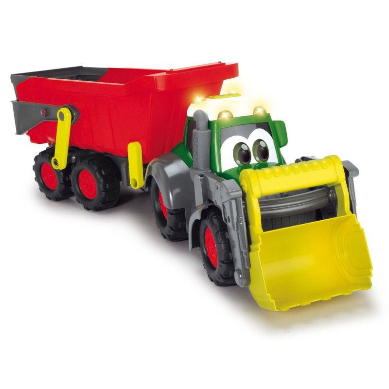 Dickie Toys Happy Fendt 25" Farm Truck and Trailer
