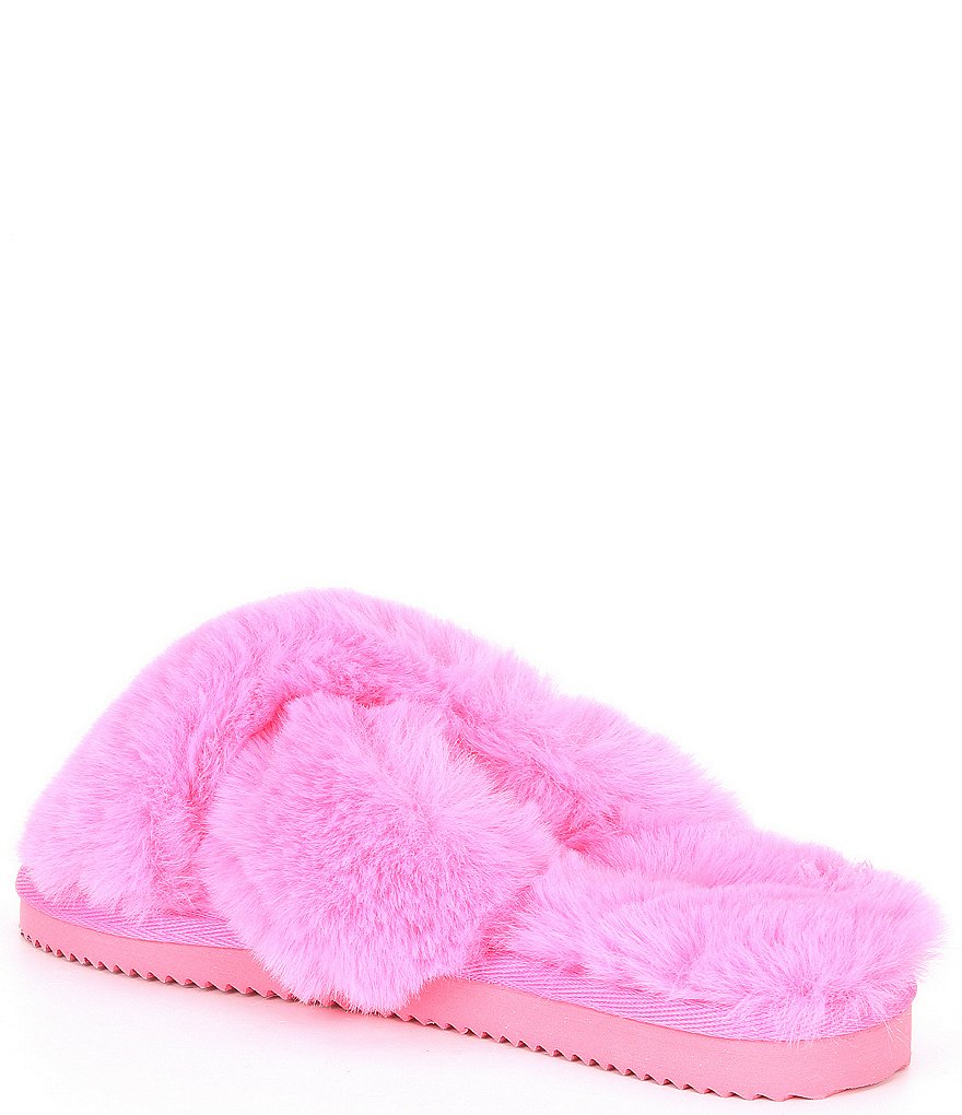 MICHAEL Michael Kors Lala Faux Fur Slippers