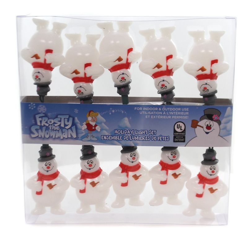 Peanuts 3.25" Frosty The Snowman Light Set Warner Bros  -  String Lights