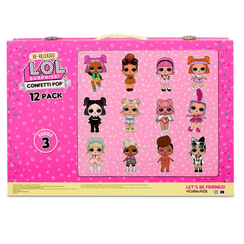 L.O.L. Surprise! Re-released Confetti Pop Suitcase 12pk