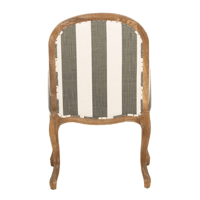 Esther Armchair Gray/White - Safavieh