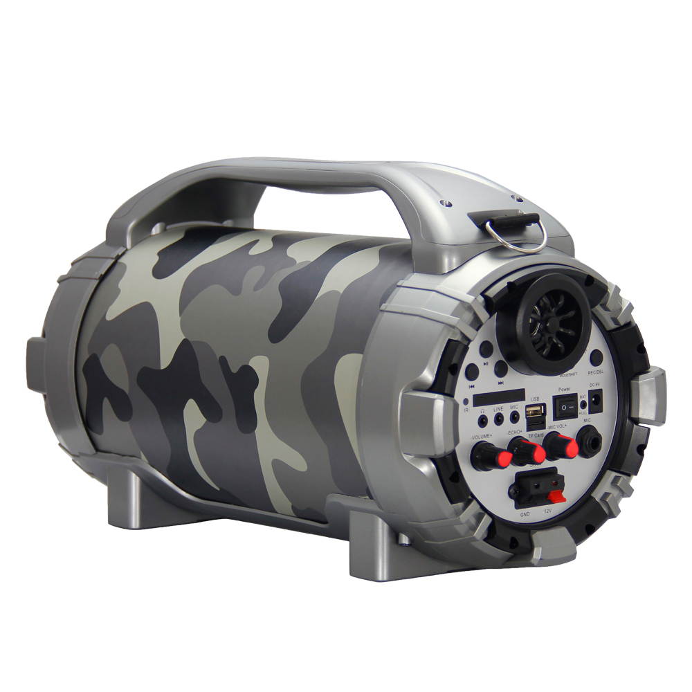 Blackmore BTU-5001-J 750 Watt Portable Rechargeable Bluetooth Speaker - Jungle Camo