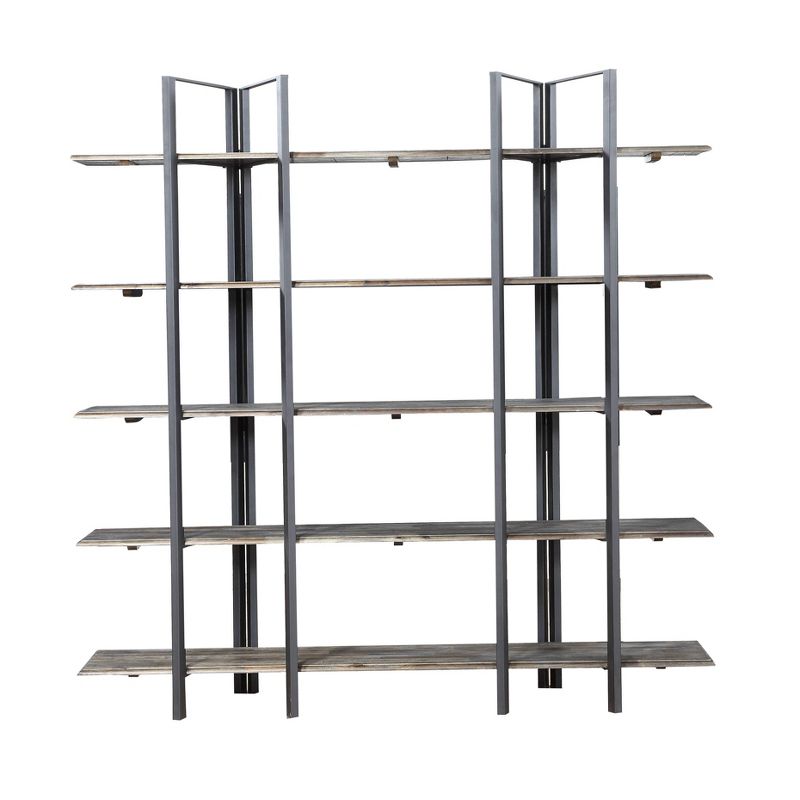 79" Mynders Etagere Brown - Treasure Trove Accents