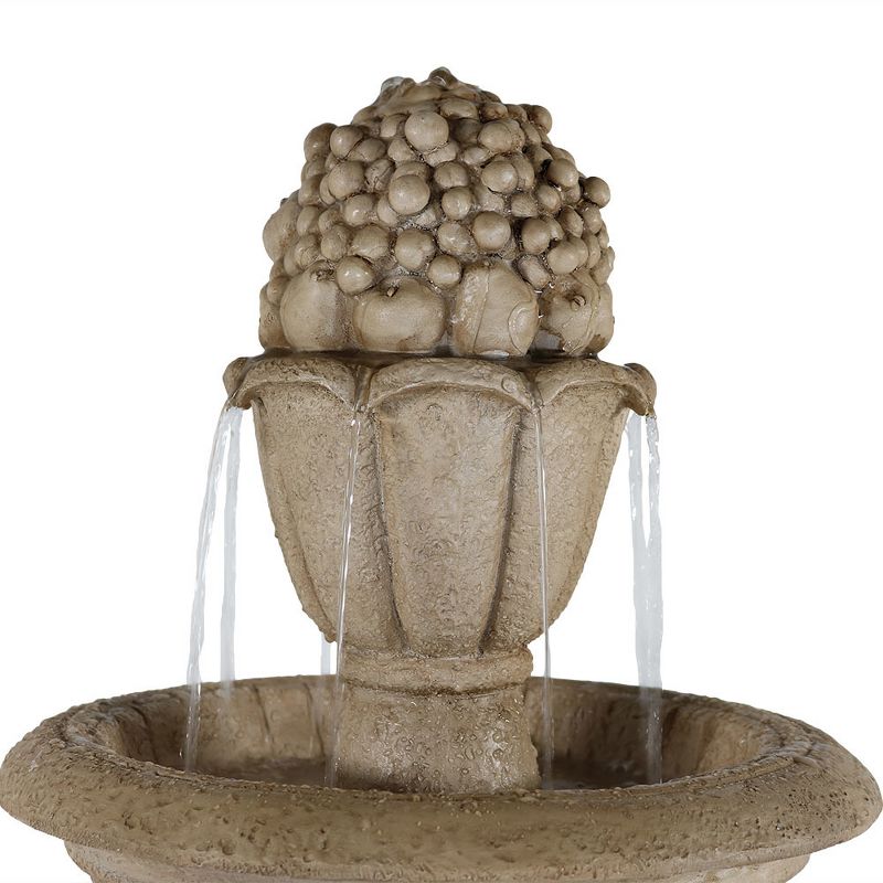 Ceramic Cascading Vines Garden Fountain - Acorn Hollow