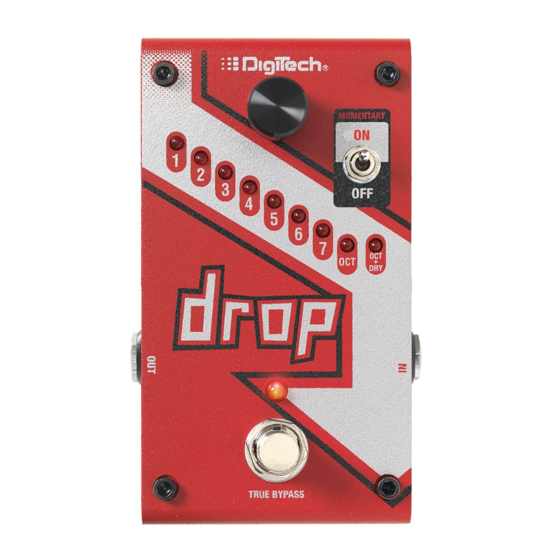Digitech Drop Polyphonic Drop Tune Pitch Shifter pedal