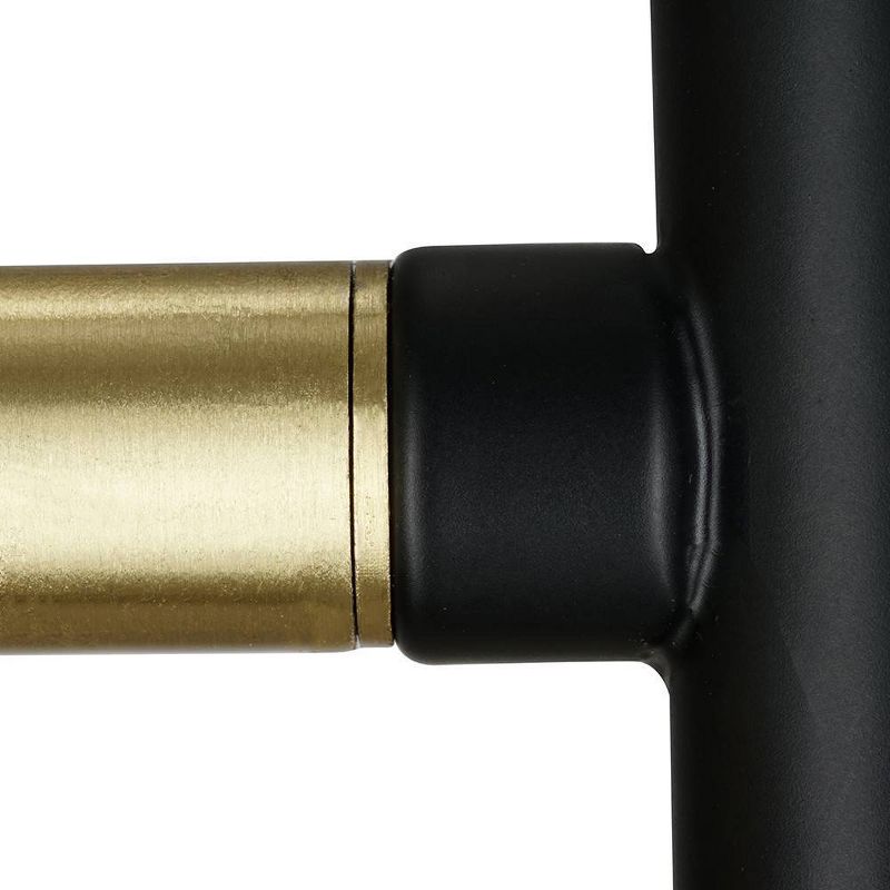 67" Track Tree Floor Lamp Black (Includes LED Light Bulb) - Cresswell Lighting