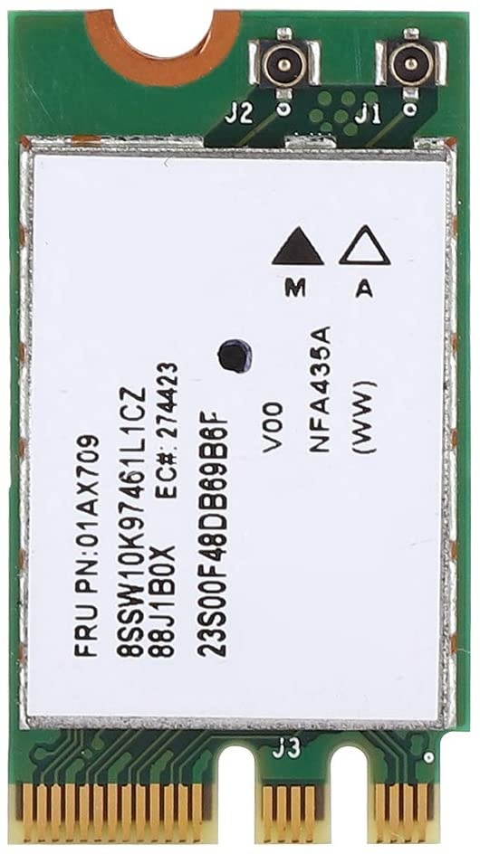 SOONHUA 2.4G+5G Dual-Band Wireless Network Card QCNFA435 NGFF M.2 Interface for Lenovo IdeaPad