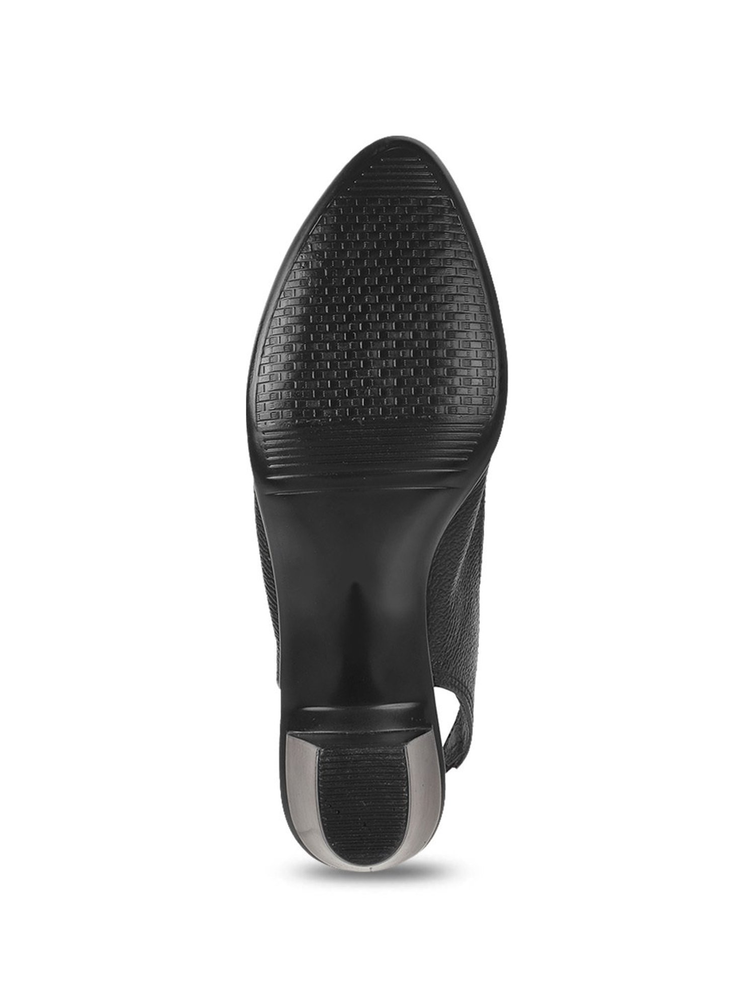 Metro Women's Black Sling Back Sandals