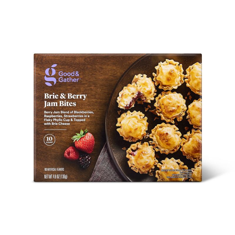Frozen Brie and Berry Jam Bites - 4.8oz/10ct  - Good & Gather™