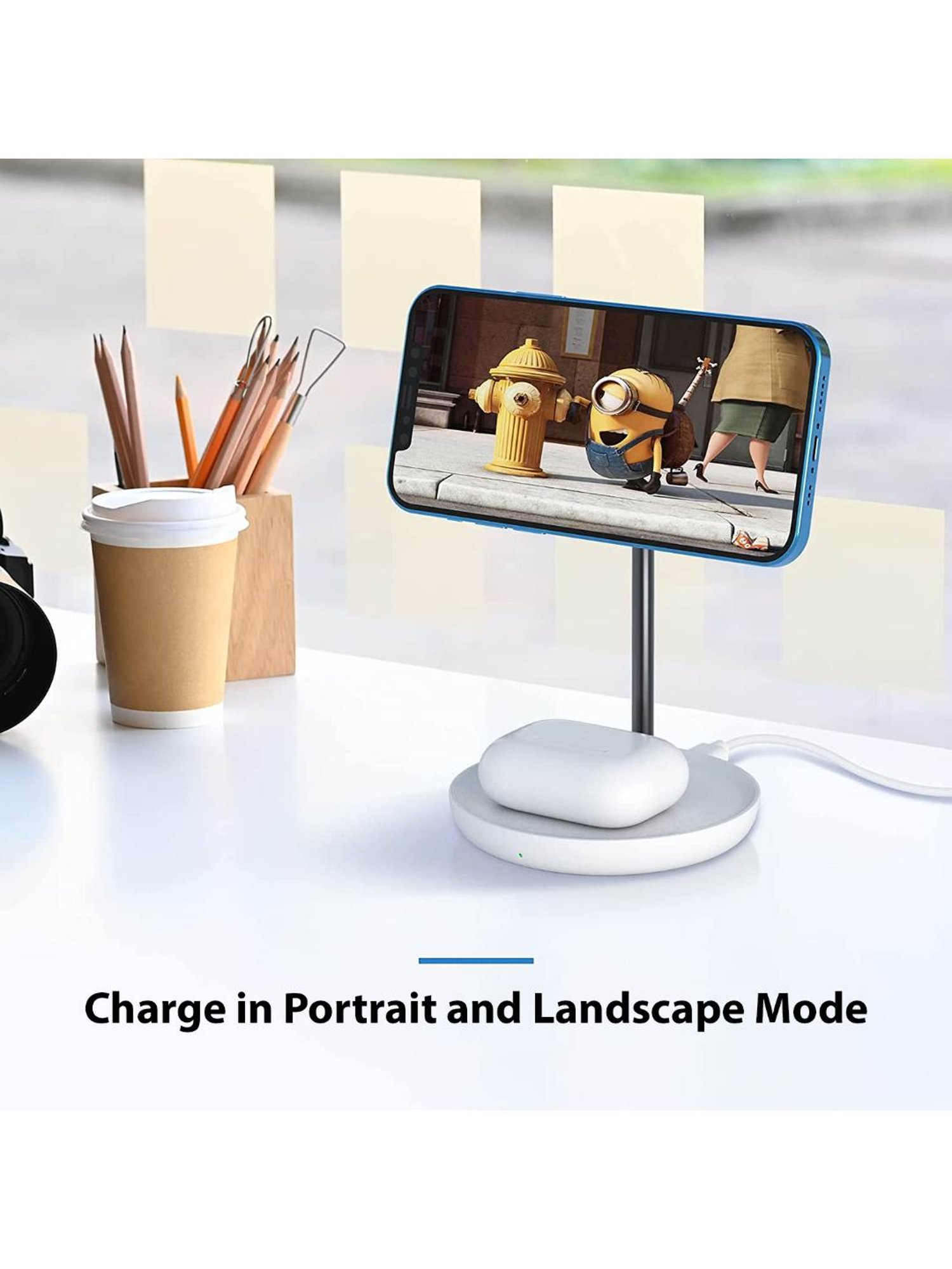 Stuffcool Nuevo PD20W Smallest Wall Charger for Latest iPhone 15,14,13,12 (Yellow)