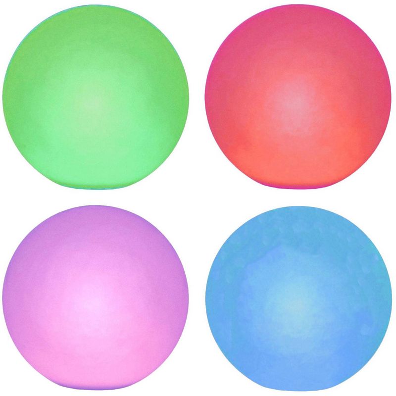 4 Main Access 13" Ellipsis Pool/Spa Waterproof Color Changing Floating LED Light