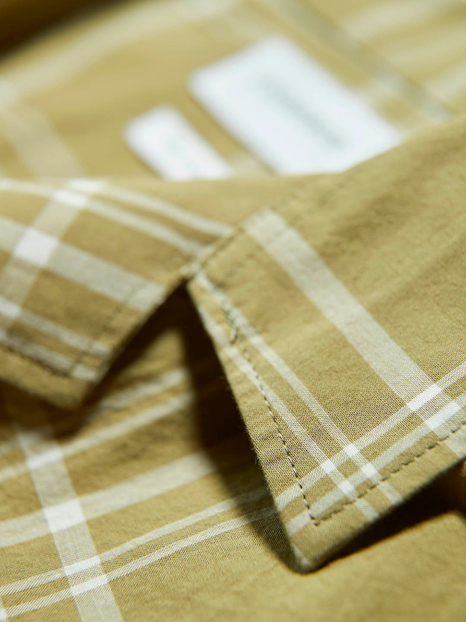 Lindbergh Sage Green Checks Shirt