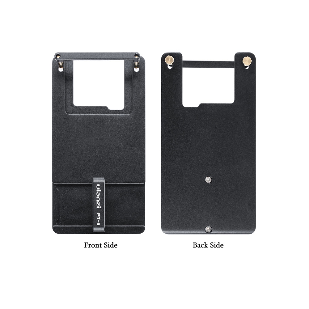 Ulanzi PT-6 Switch Mount Plate Vlog Plate with Mic Adapter for GoPro Hero 7 6 5 for DJI Moza Mini S Zhiyun Smooth 4 Vimble 2 Phone Gimbals