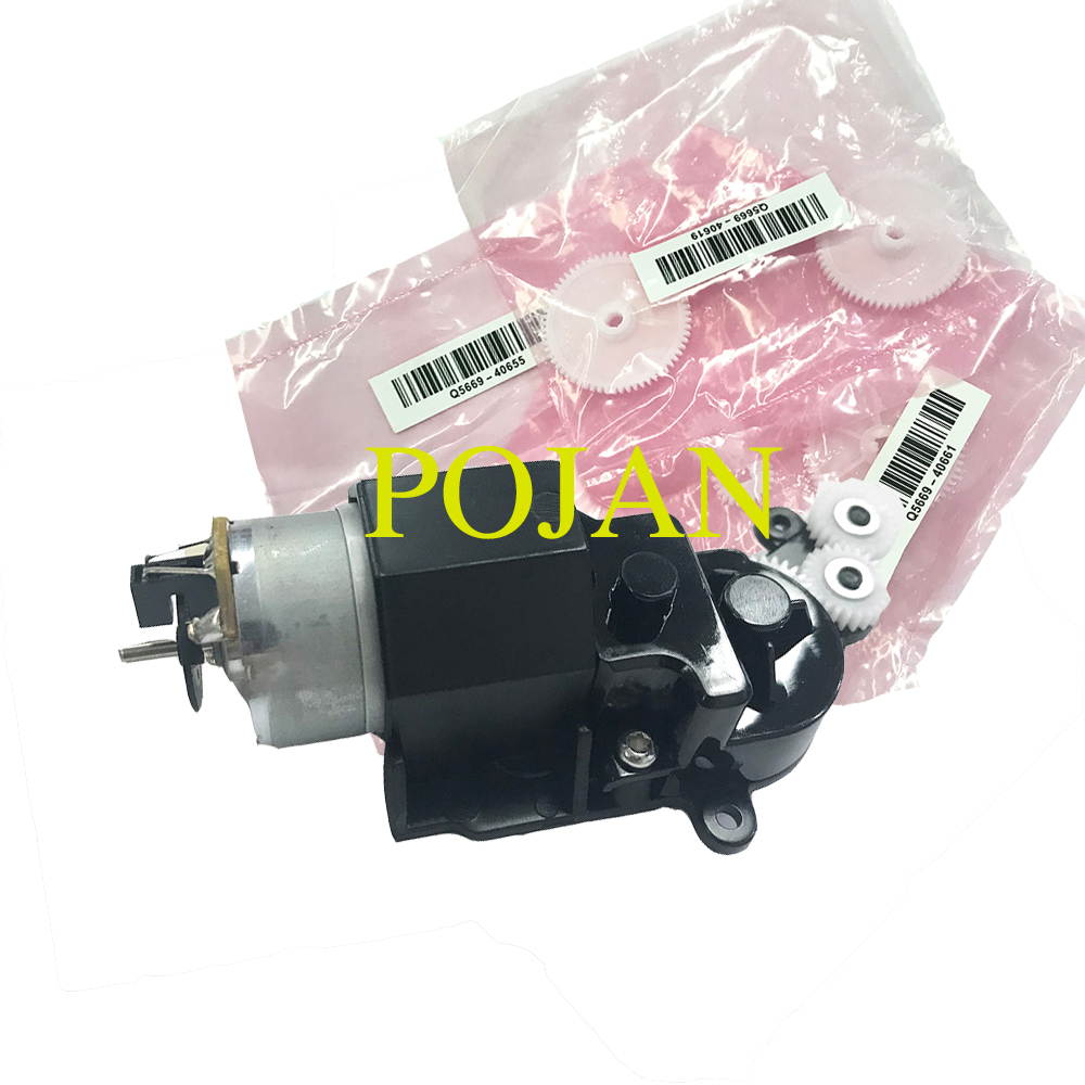 NEW Q6718-67017 Star Wheel Motor For Designjet T610 T620 T770 T790 T795 T1100 T1200 T2300 Z2100 Z3100 Z3200 Z5400 POJAN