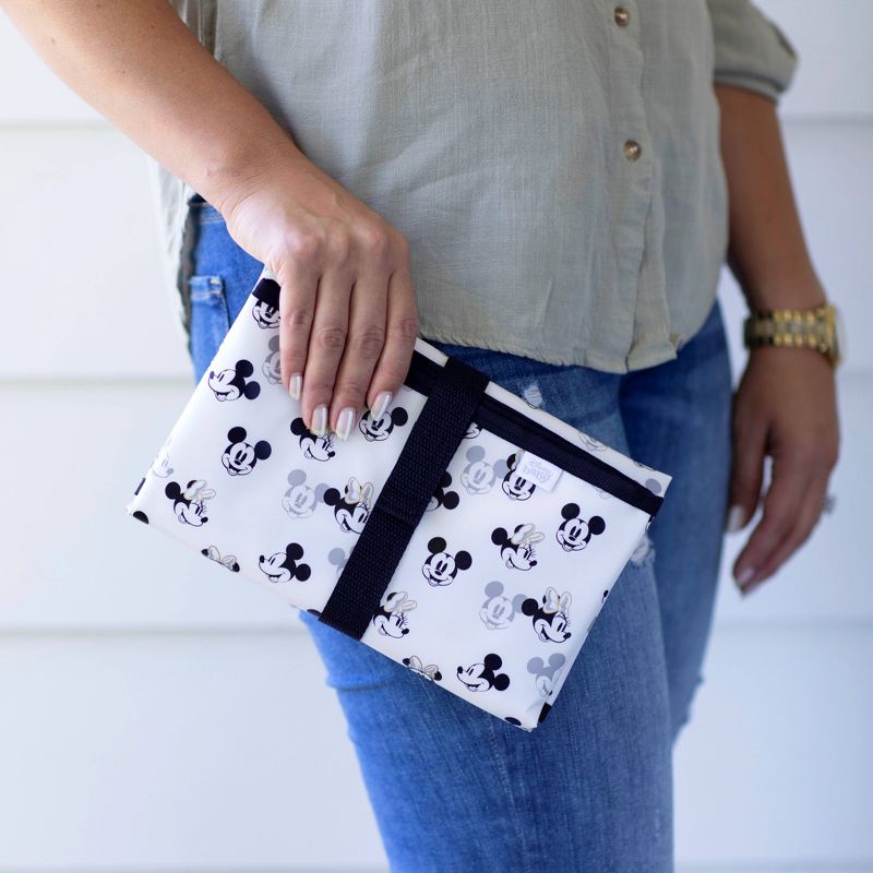 Disney Baby by J.L Childress Full Body Changing Pad Mickey Minnie - Ivory