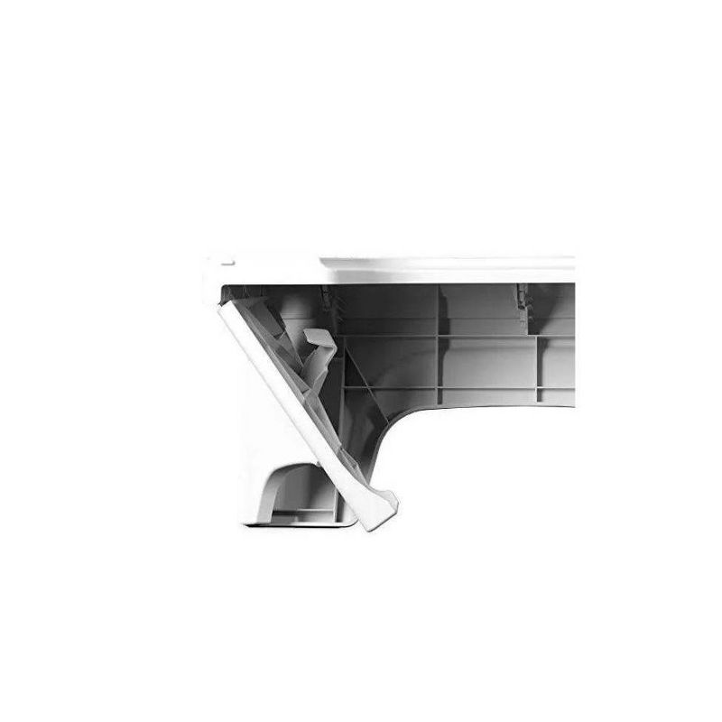 7" Fold-N-Stow Foldable Toilet Stool White - Squatty Potty