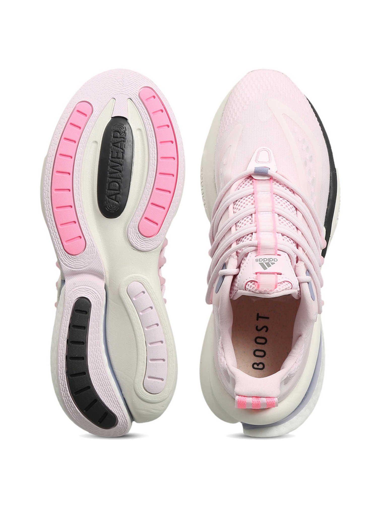 Adidas Women's AlphaBoost V1 Pink Running Shoes