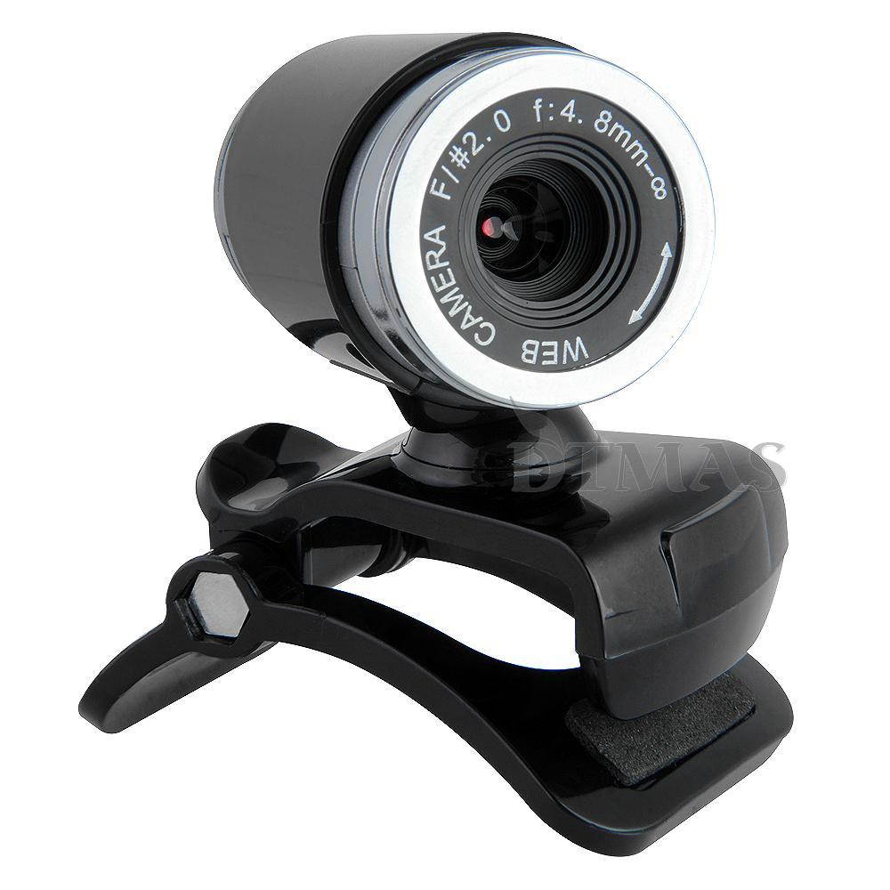 USB 50MP HD Webcam Web Cam Camera with MIC for Computer PC Laptop Desktop Black