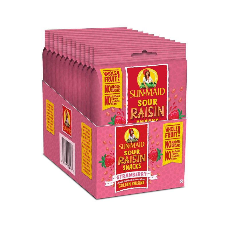 Sun-Maid Strawberry Sour Raisin Snacks - 12ct/1.5oz