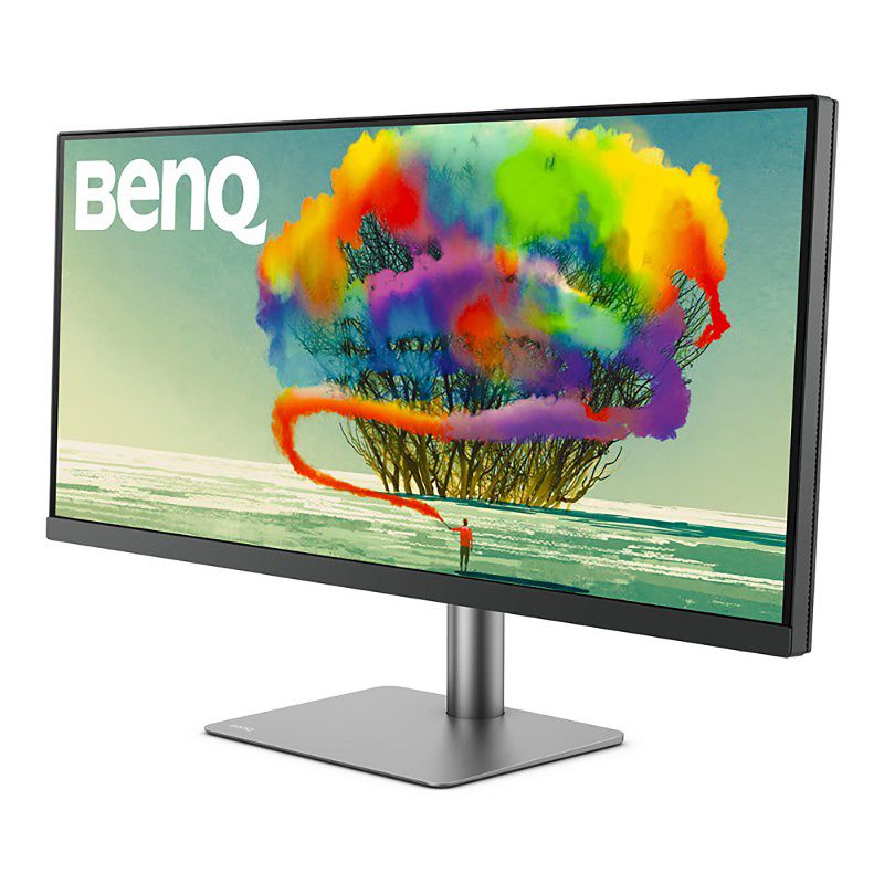 BenQ PD3420Q 34 Inch 21:9 Video Editing and Graphic Design, WQHD, HDR, P3 Design Monitor