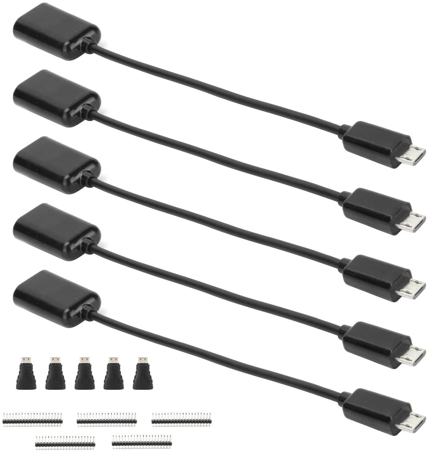 Rosvola 【  】 Lightweight GPIO Header Easy to Carry Portable HDMI Adapter High Performance Stable for PC TV Office Hoem