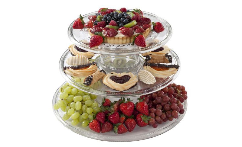 3-Tiered Serving Tower