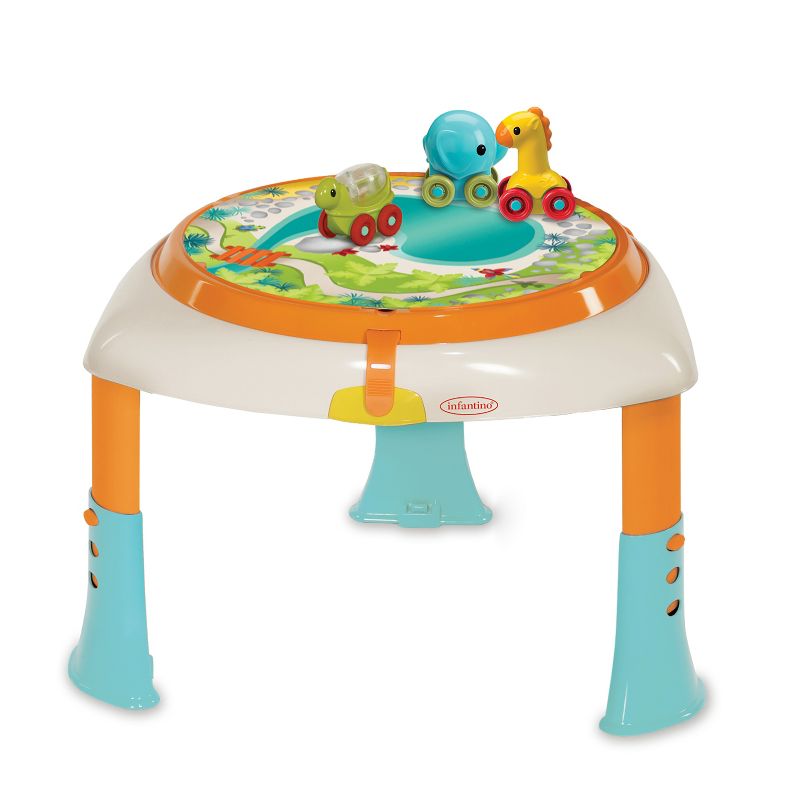 Evenflo Exersaucer Tiny Tropics 2-in-1 Baby Seat + Doorway Jumper