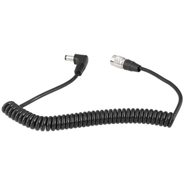 CAMVATE Coiled DC 2.5mm to 4-Pin Hirose Cable for Sound Devices Products #C2374