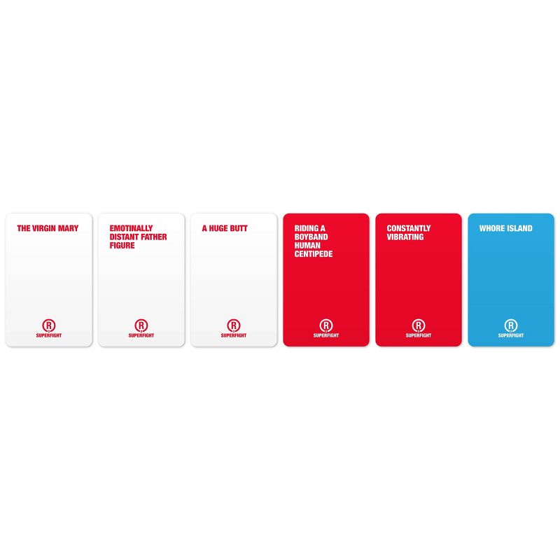Superfight Card Game the Red Deck 2
