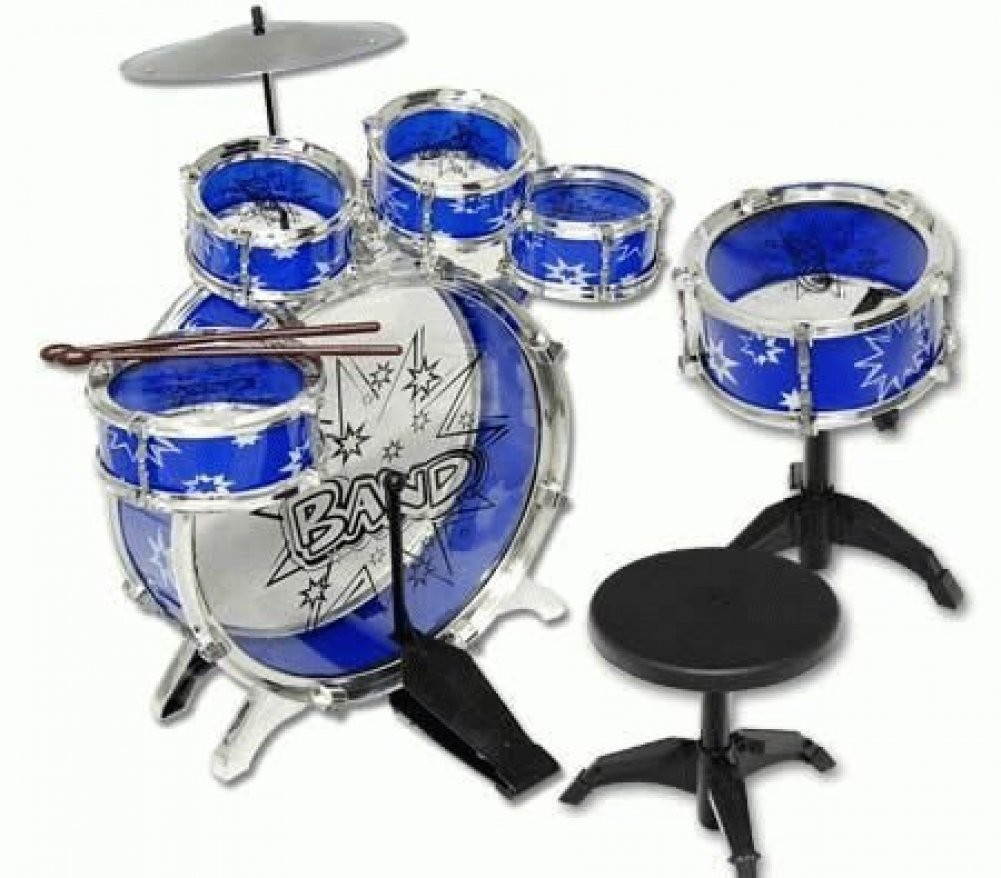Urban Kit Kids Musical Drum Instrument Set Blue UK-PS75A-BLU