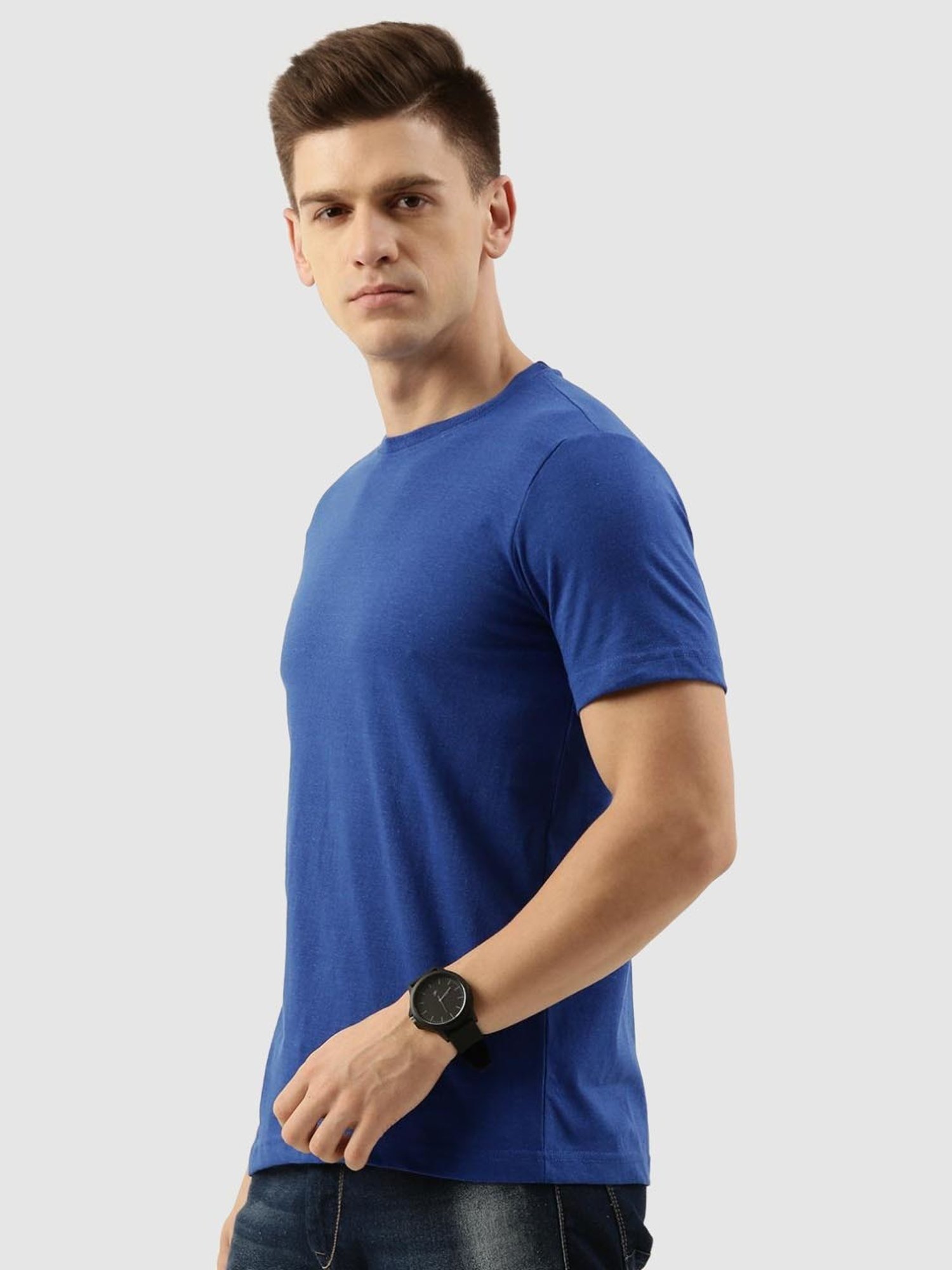 Bene Kleed Blue Regular Fit T-Shirt