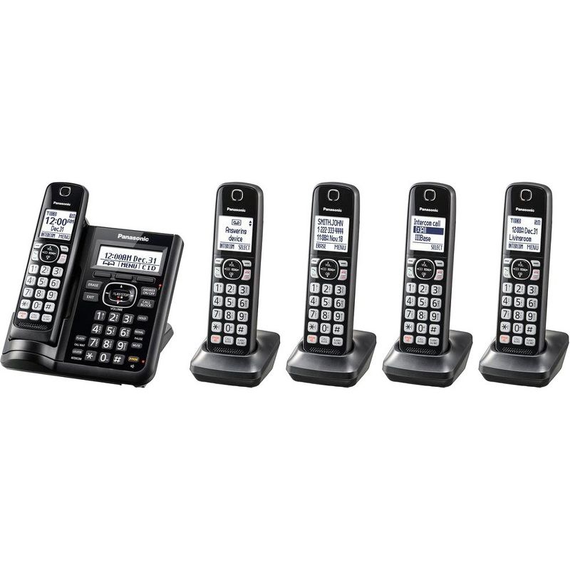 VTech CS6949-2 DECT 6.0 Standard Phone - Silver, Black - Cordless - 1 x Phone Line - 2 x Handset - Speakerphone - Answering Machine