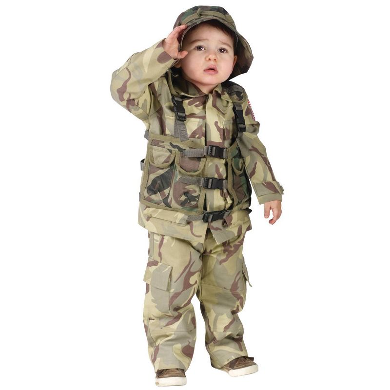 Toddler Delta Force Authentic Halloween Costume 3T-4T