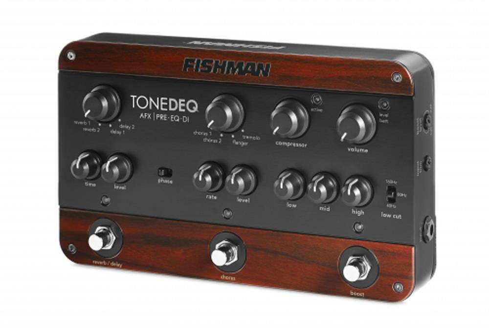 Fishman ToneDEQ Acoustic Guitar Preamp / EQ / DI pedal