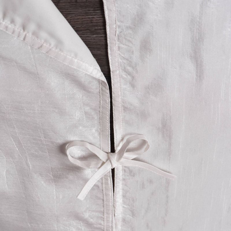 Saro Lifestyle Galvanized Christmas Tree Ring With Gold Rim