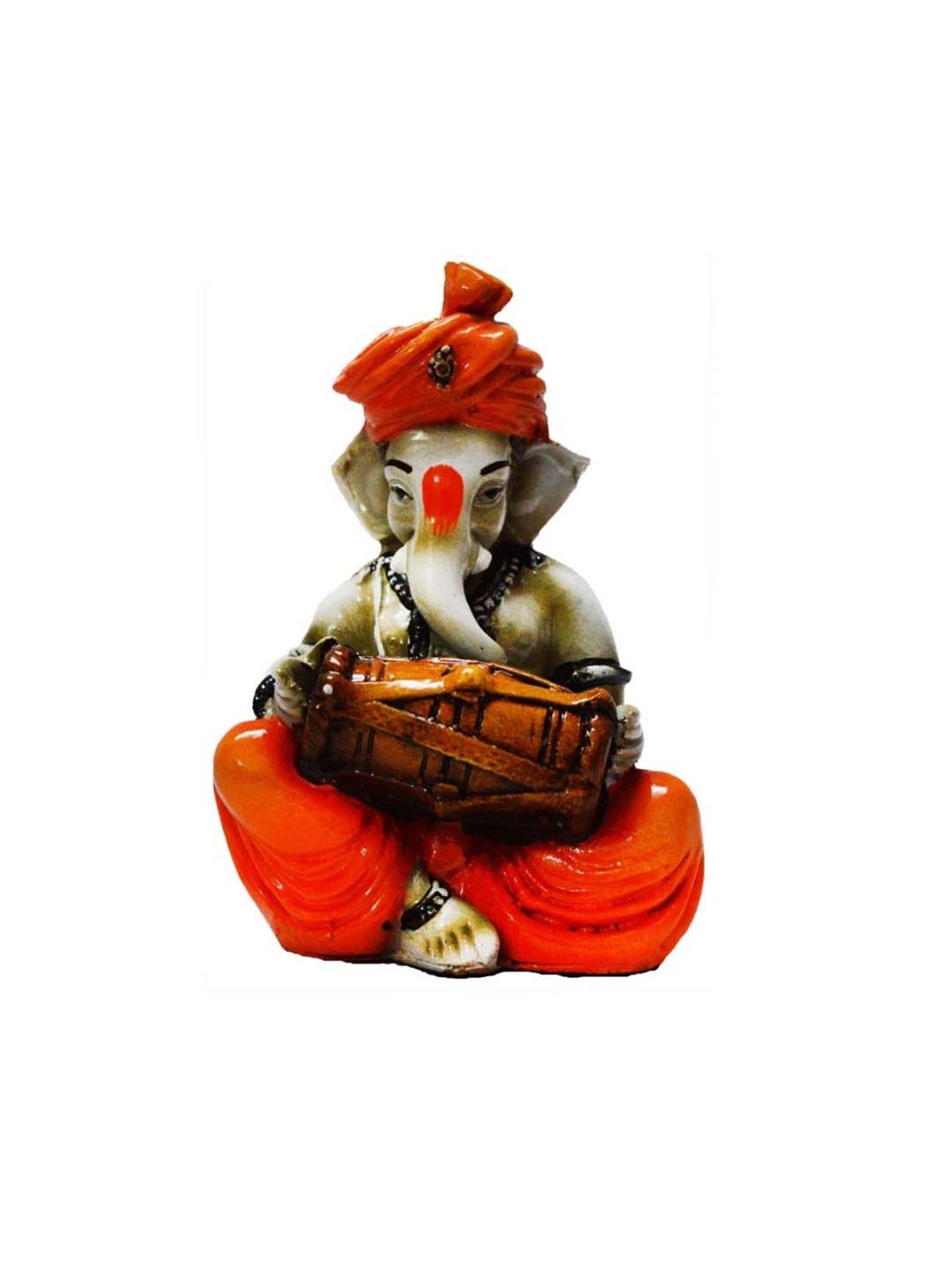 eCraftIndia Lord Ganesha playing Dholak
