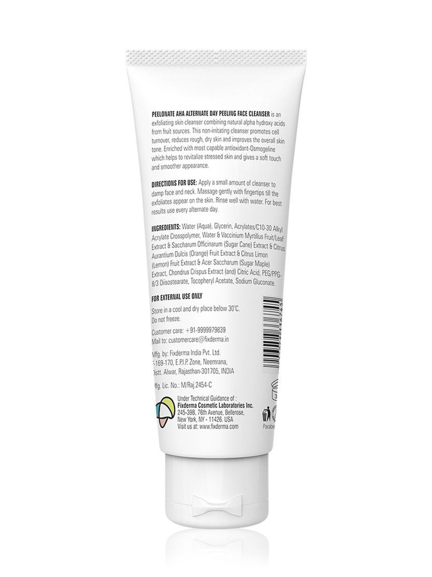 Fixderma Peelonate AHA Face Cleanser - 100 ml