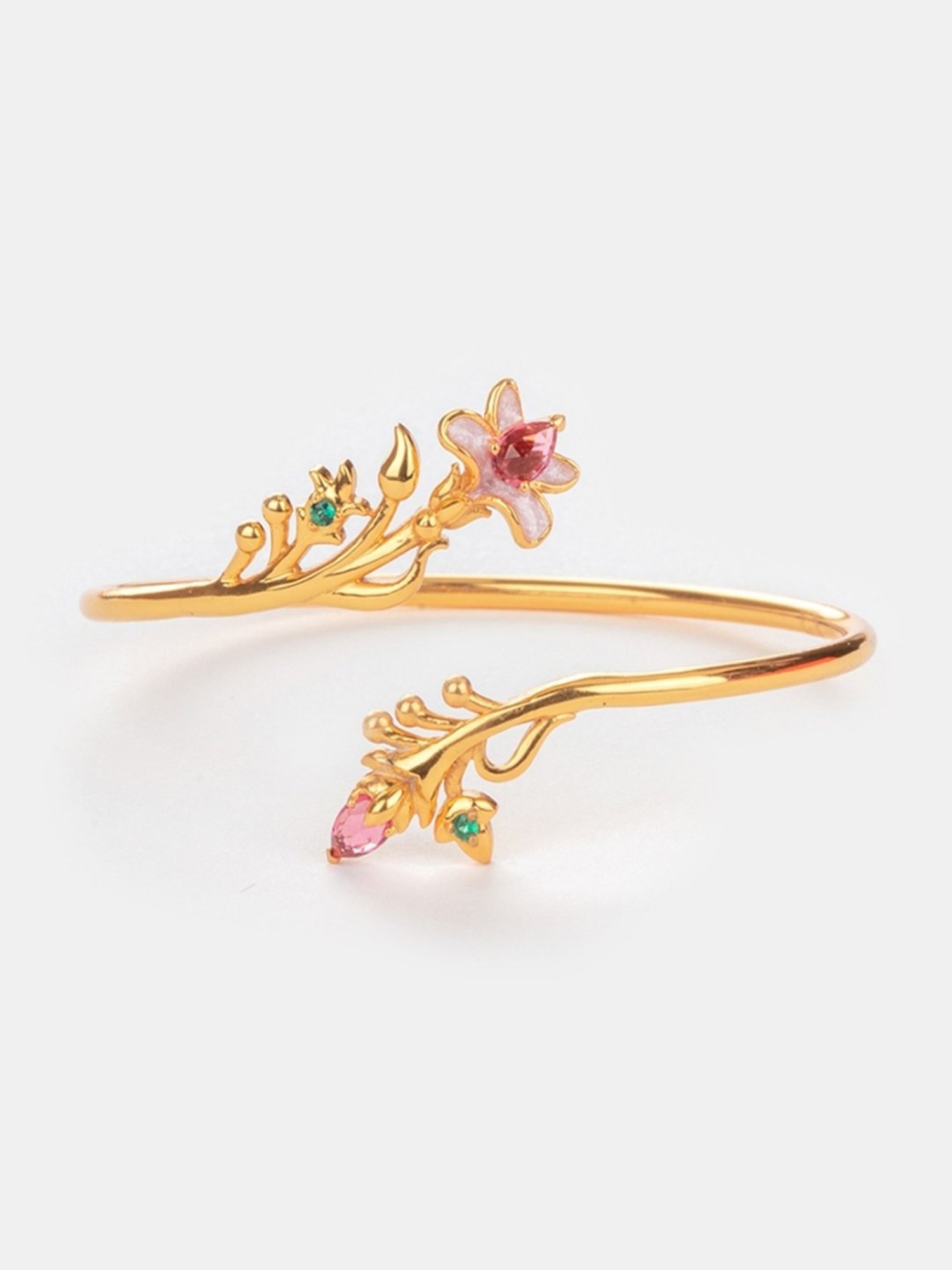 Shaya 92.5 Sterling Silver Shaadi Squad Matchmaking Maasi Flexible Fit Bracelet for Women