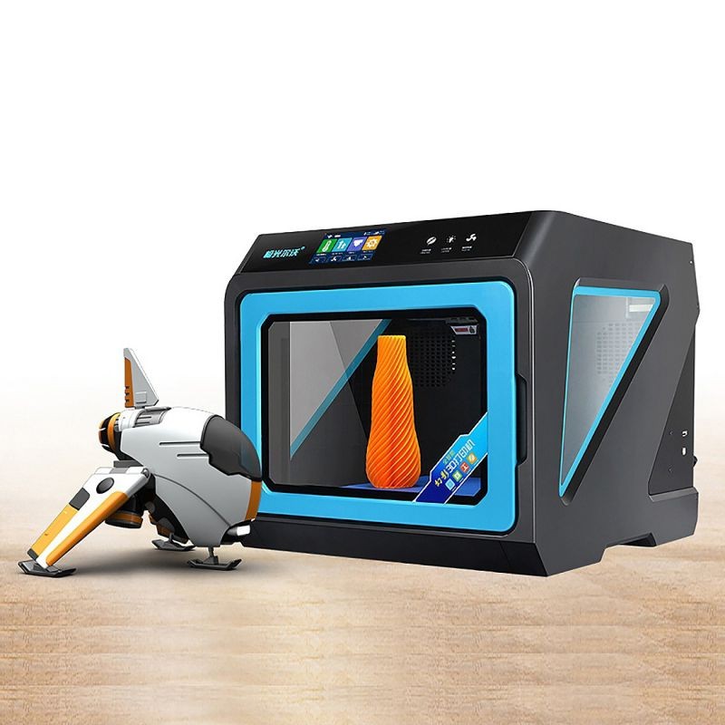 2020 New X5SA Pro 3D Printer High Precision Large Build Size Double Axis External Guide Rail and Titan Extruder, TRONXY 3D Printer