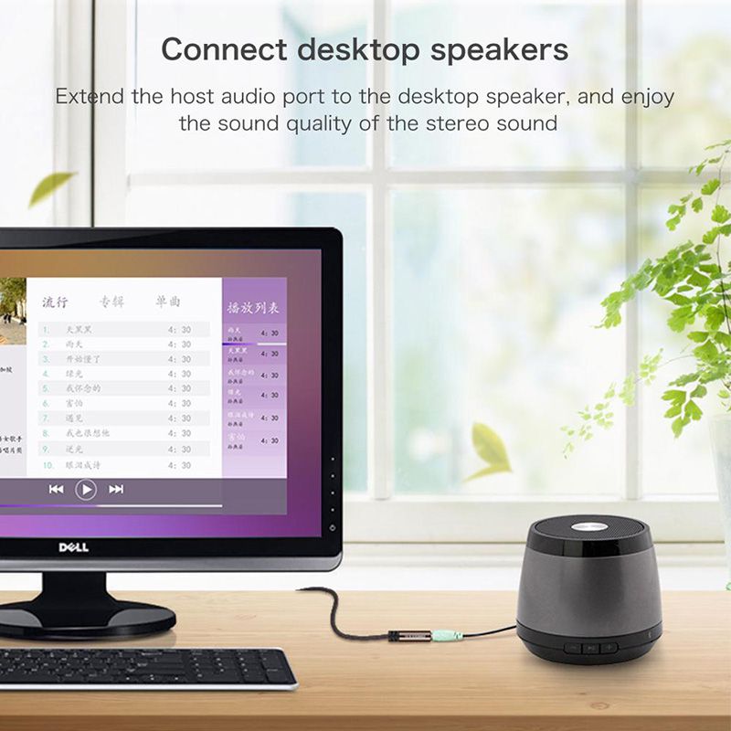 Hannord 3.5mm Male to Female Stereo Audio Extension Cable [Hi-Fi Sound] [Gold Plated Jack] Nylon-Braided AUX Extension Cord Adapter Compatible with iPhone iPad Smartphone Tablets Media Players, 6.6FT