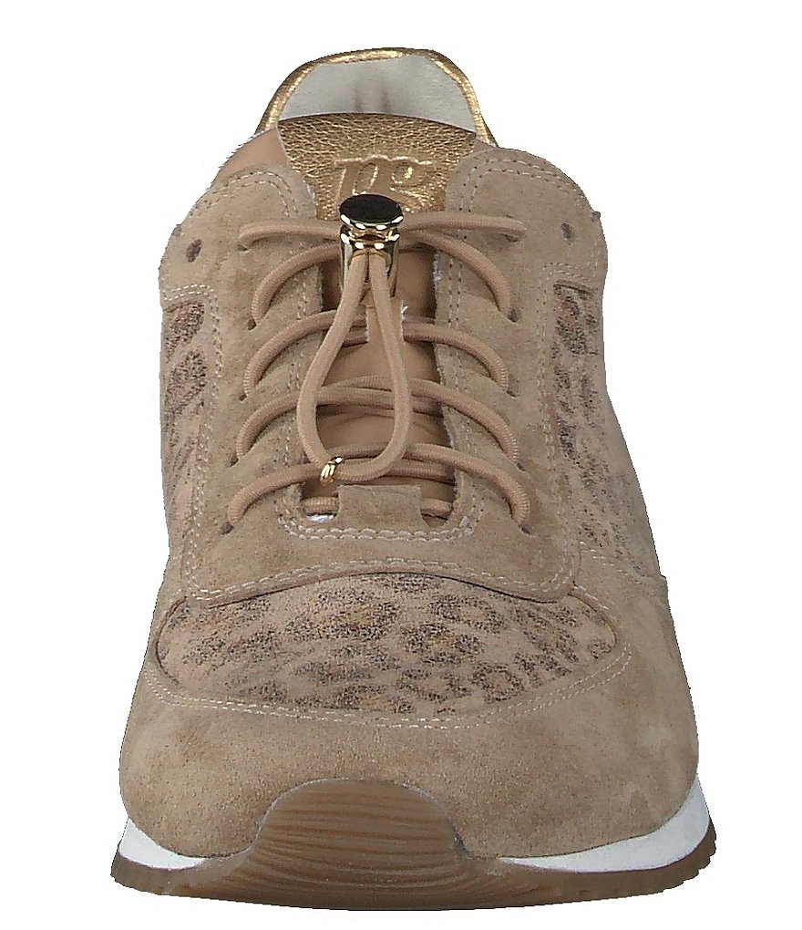 Paul Green Elvis 2021 Leather and Leopard Print Sneakers