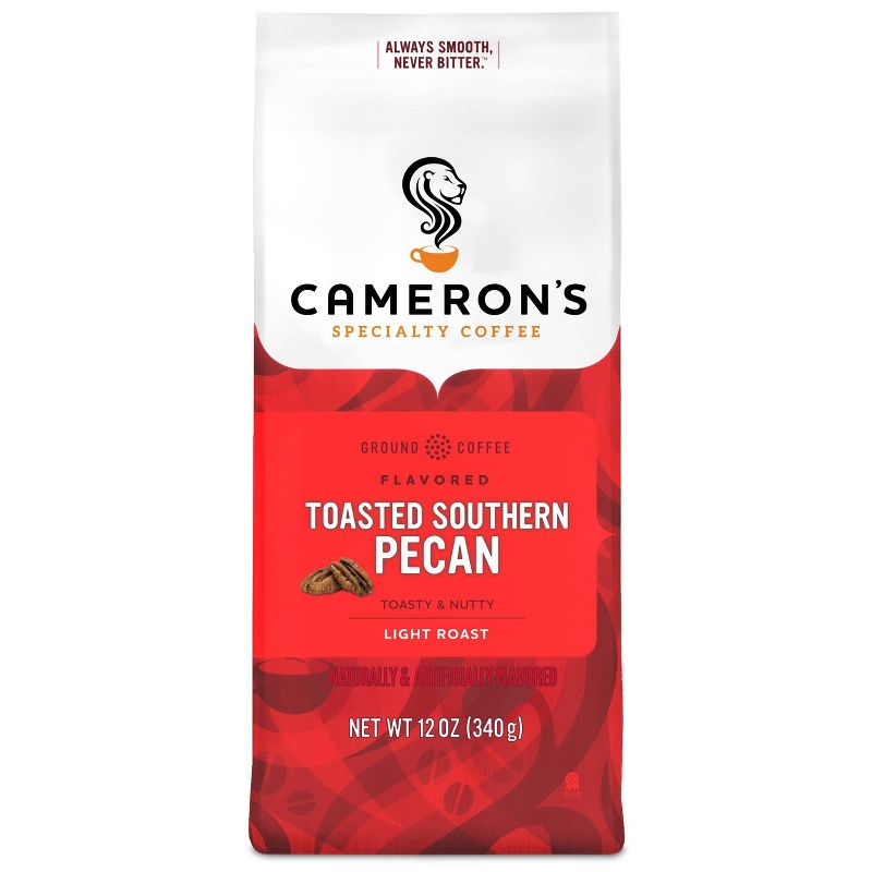 Cameron's Toasted Southern Pecan Light Roast Ground Coffee - 12oz