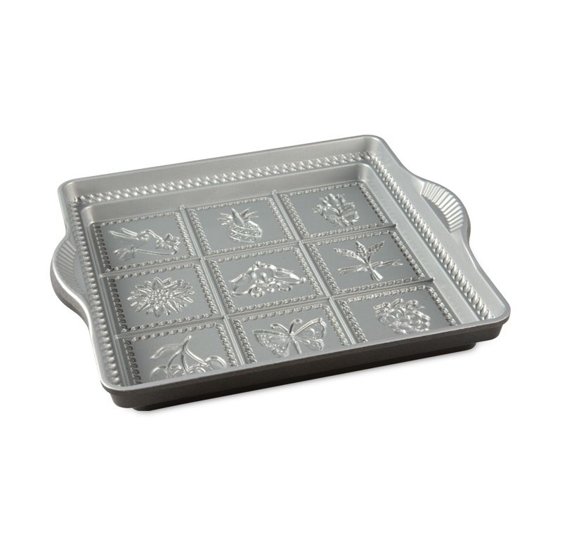 Fat Daddio's RMP-10 Anodized Aluminum Ring Mold Cake Baking Pan, 10 x 3.5 Inches