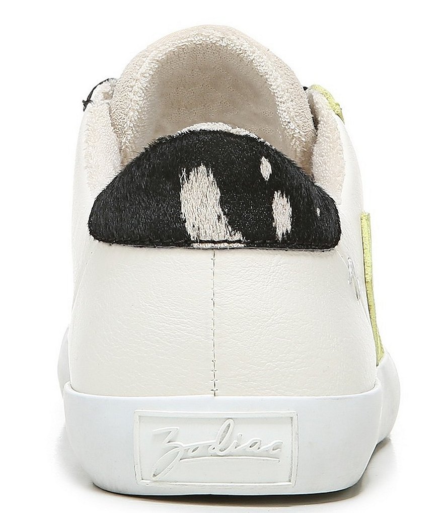 Kendall + Kylie Women's Anthracite Leopard EZORA 2.0 Low Top Lace Up Multi Sneakers