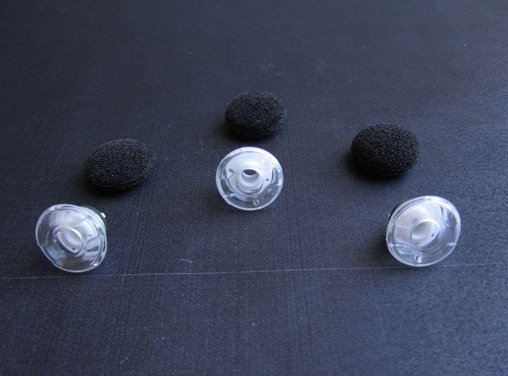 3pcs Small (S) Size Eartips for Plantronics Voyager Legend and Legend UC Wireless Bluetooth Headset Ear Gel Bud Tip Gels Buds Tips Eargel Earbud Eartip Eargels Earbuds