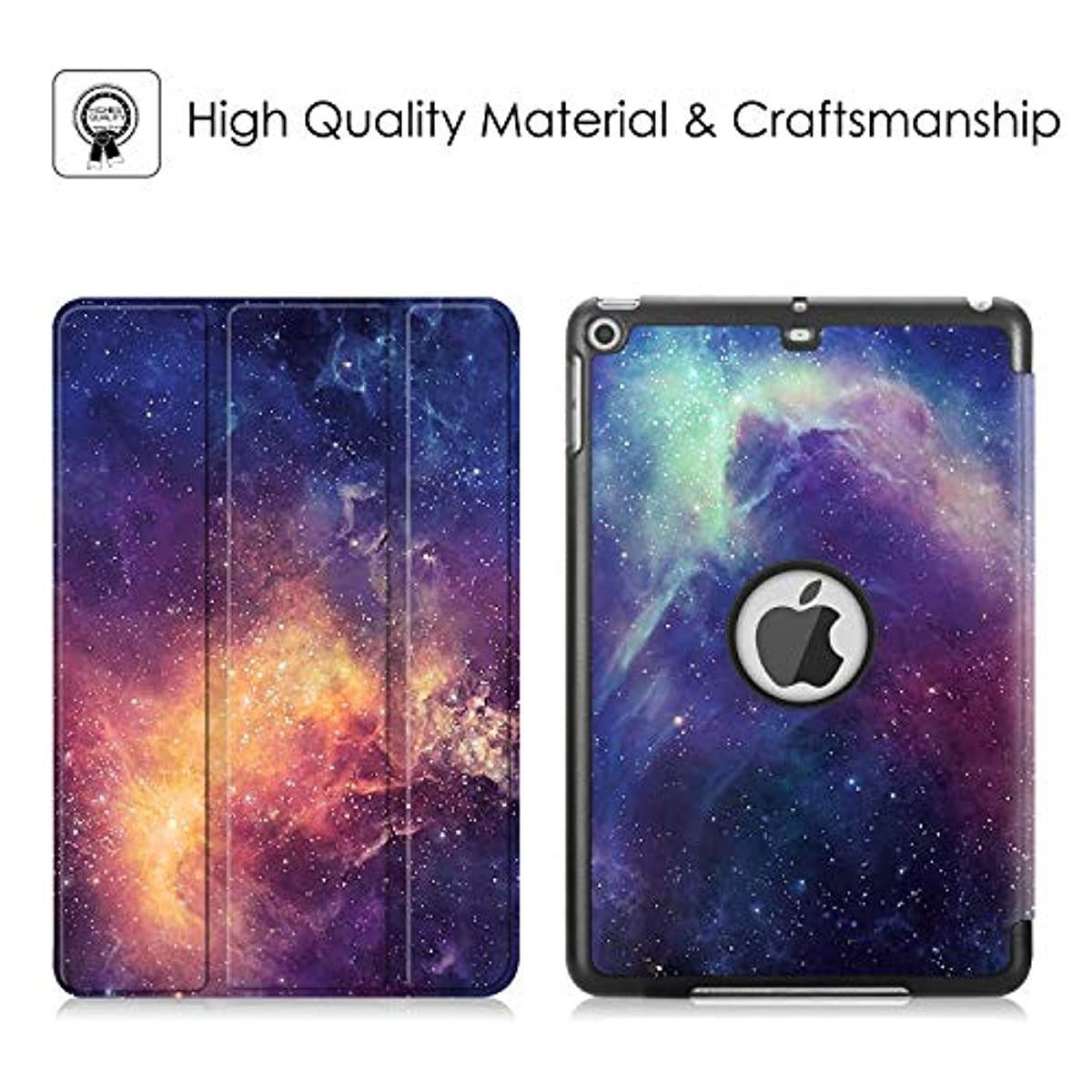 Fintie SlimShell Case for iPad Mini 5th Gen 2019 - Lightweight Smart Stand Protective Cover with Auto Sleep/Wake for 2019 New iPad Mini 5 7.9", Galaxy
