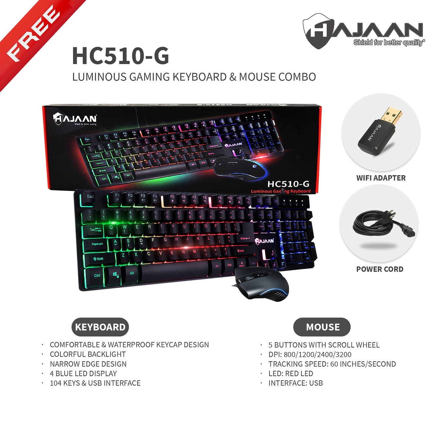 HAJAAN Flash F90 Gaming Desktop Tower PC - Intel Octa-Core i7 9700 Processor up to 4.7 GHz, 32GB DDR4 RAM, 1TB SSD + 1TB HDD, Nvidia GeForce GTX 1650 4GB, WIFI -Windows 10 Home