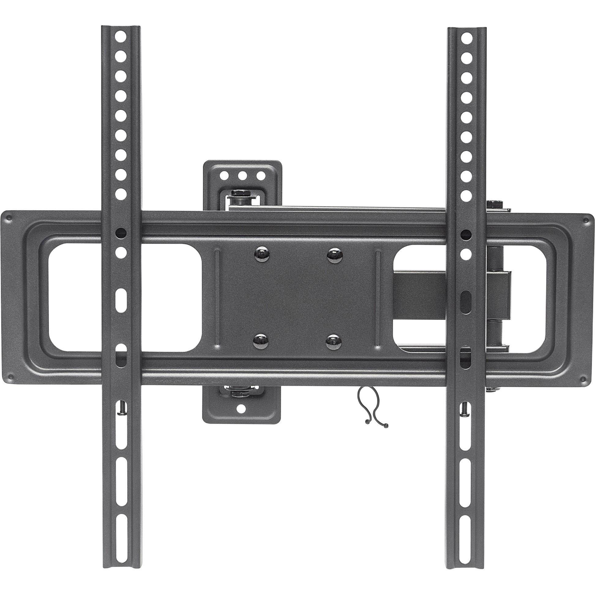Manhattan 461320 Universal Lcd Full-Motion Wall Mount, Holds One 32 To 55 Flat-Panel Or Curved Tv